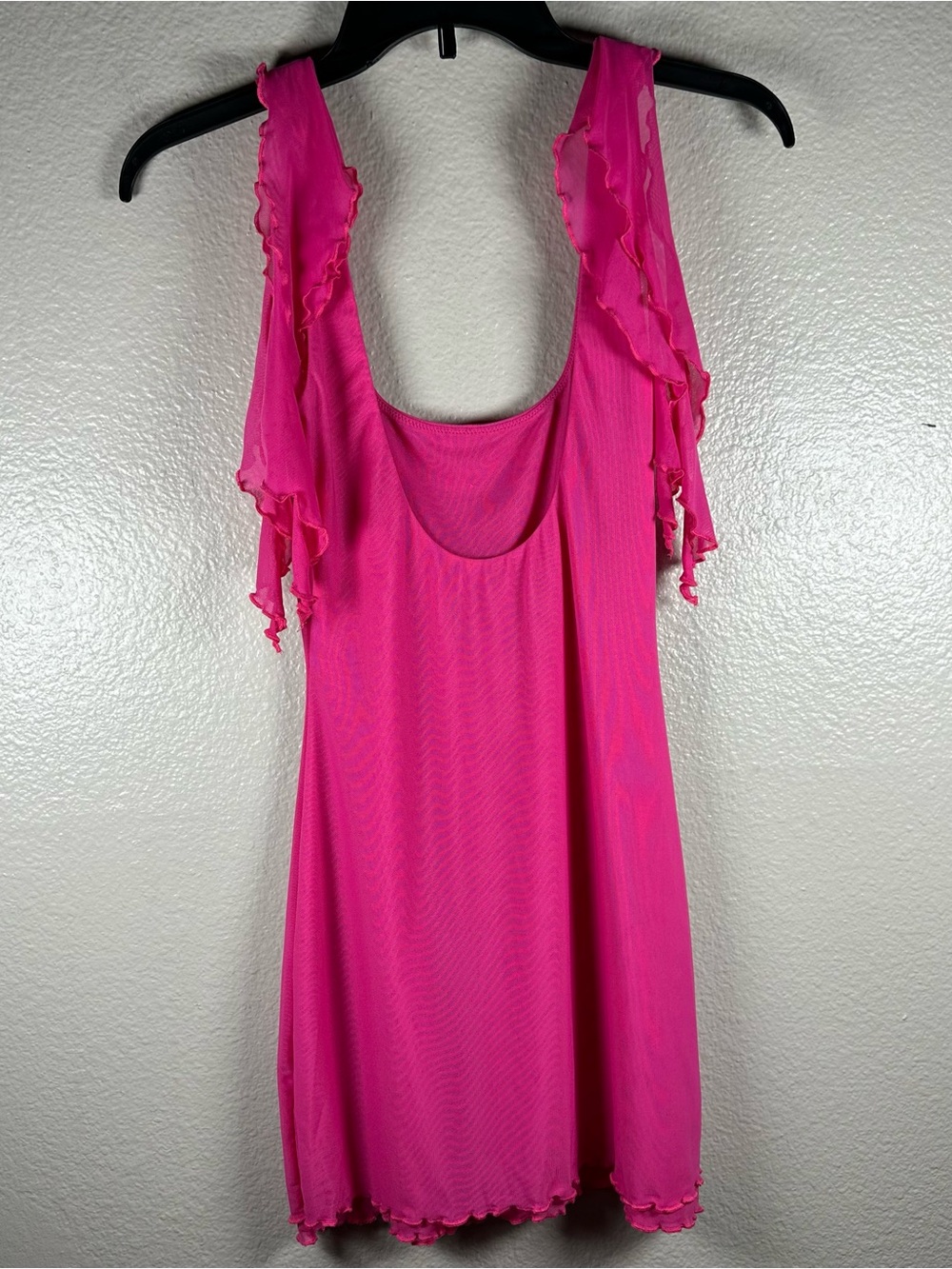 White Fox Boutique Don’t tell me now mini dress in hot pink SZ:S - Picture 3 of 7